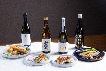 レストランプロモーションで実際に提供された日本酒と広東魚介料理のペアリングメニュー例2