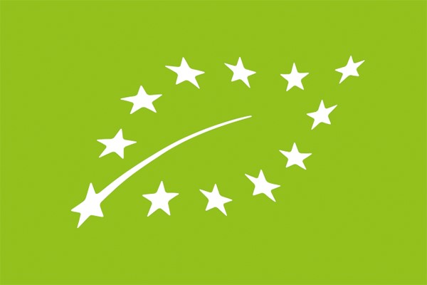 図：EUの有機ロゴ（ユーロリーフ）